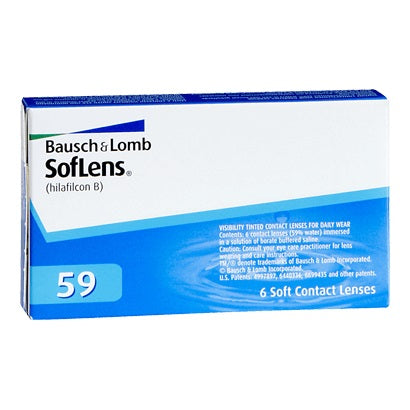 Bausch & Lomb Softlens 59 (6 lenses/pack)-Clear Contacts-UNIQSO EU
