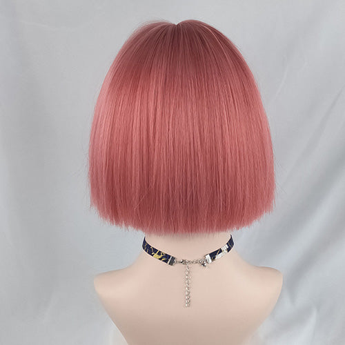 Bob LoLita Wig Melon Red-Lolita Wig-UNIQSO EU