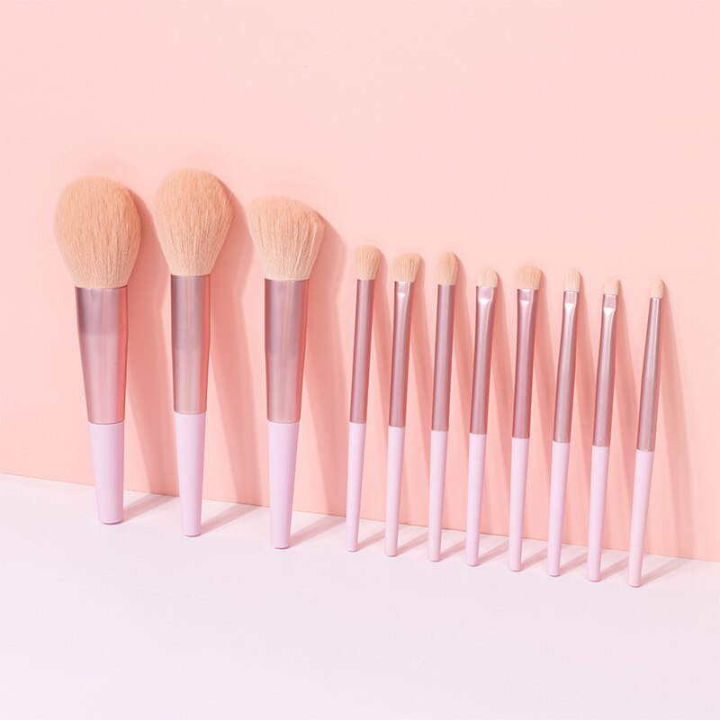 11pcs Long Tube Makeup Brushes Set-Makeup Brushes-UNIQSO EU