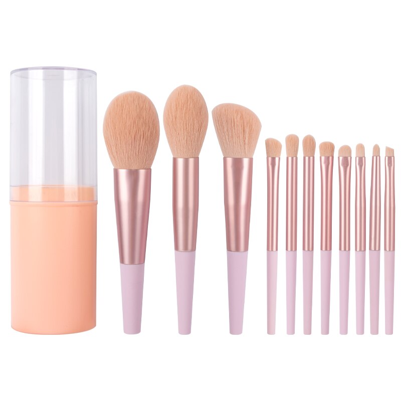 11pcs Long Tube Makeup Brushes Set-Makeup Brushes-UNIQSO EU