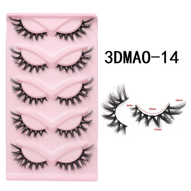 Catstrike Cross Eyelashes-Fake Eyelash-UNIQSO EU