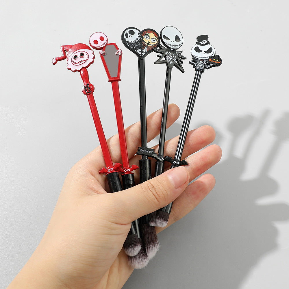 Christmas Horror Night Jack Skull Makeup Brush Tool Set-Makeup Brushes-UNIQSO EU