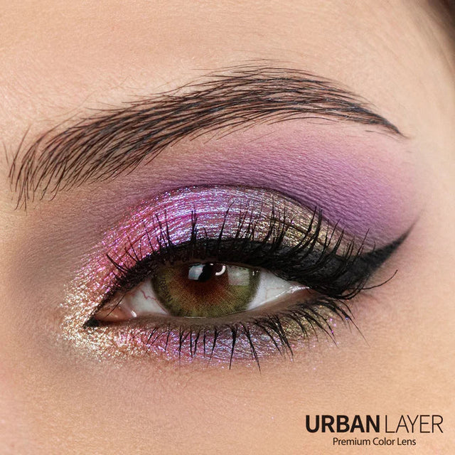 Urban Layer Cleopatra Green (1 lens/pack)-Colored Contacts-UNIQSO EU