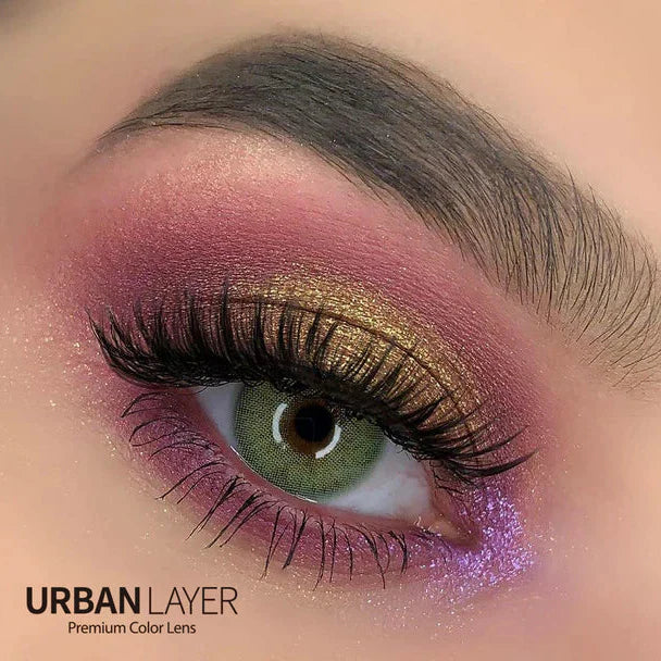 Urban Layer Cloud Green (1 lens/pack)-Colored Contacts-UNIQSO EU