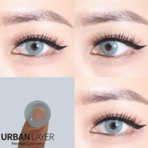 Urban Layer Cloud Blue (1 lens/pack)-Colored Contacts-UNIQSO