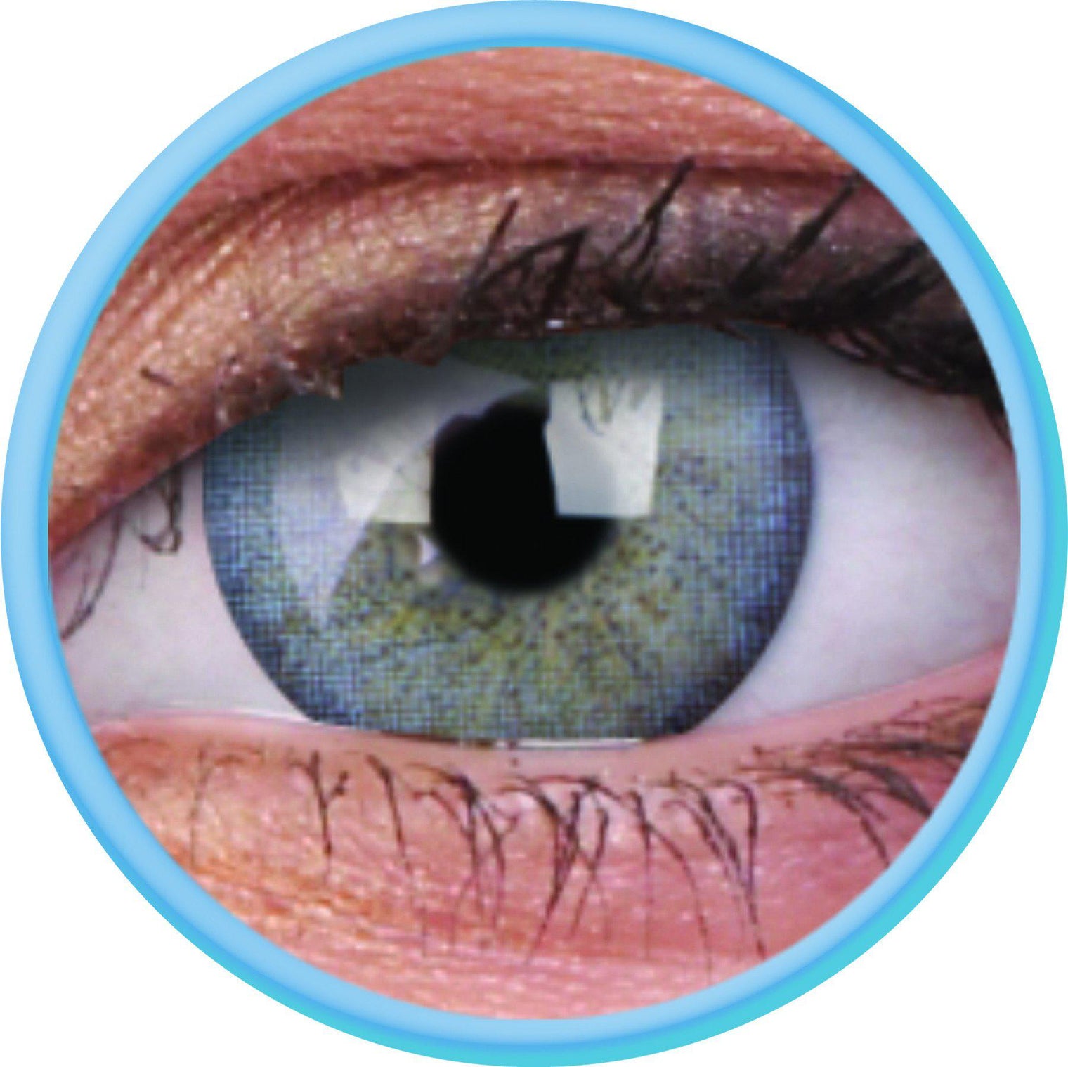 Colorvue 3 Tones Aqua (2 lenses/pack)-Colored Contacts-UNIQSO EU