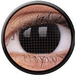 Colorvue Crazy Black Screen (2 lenses/pack)-Crazy Contacts-UNIQSO EU