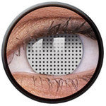 Colorvue Crazy White Screen/White Mesh - 3 Months Disposable (2 lenses/pack)-Crazy Contacts-UNIQSO EU