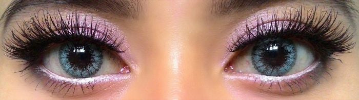 Colorvue Cheerful Crystal Blue (2 lenses/pack)-Colored Contacts-UNIQSO