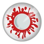 Coscon Crazy with Power - Blood Splat (1 lens/pack)-Crazy Contacts-UNIQSO EU