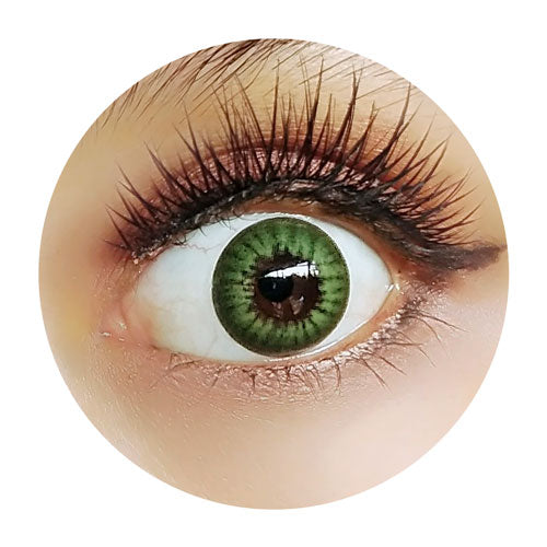 Coscon Crazy with Power - Electro Green (1 lens/pack)-Crazy Contacts-UNIQSO EU