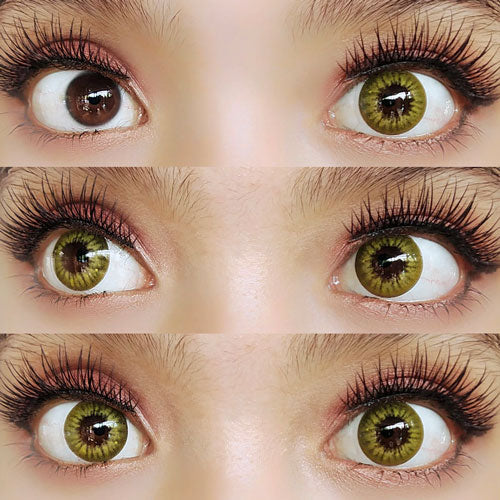 Coscon Crazy with Power - Electro Yellow (1 lens/pack)-Crazy Contacts-UNIQSO EU