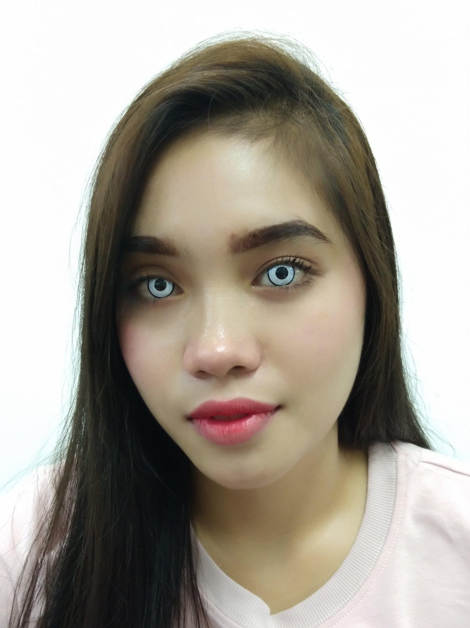 Coscon Crazy with Power - Zombie White (1 lens/pack)-Crazy Contacts-UNIQSO EU