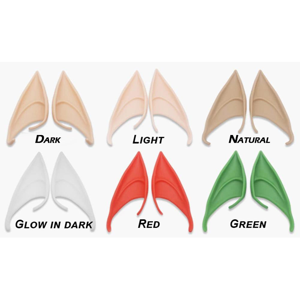 Cosplay Halloween Props - Elf Ears - 12cm-Cosplay Accessories-UNIQSO EU