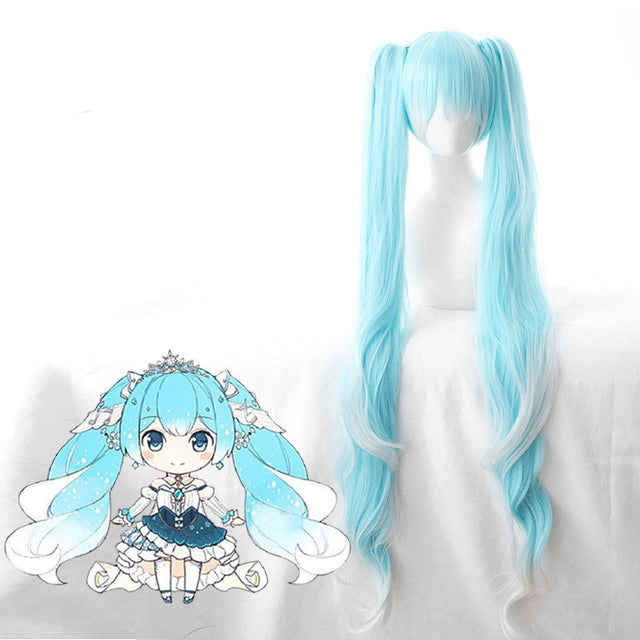 cosplay wig-Vocaloid-Snow Miku 2019 II