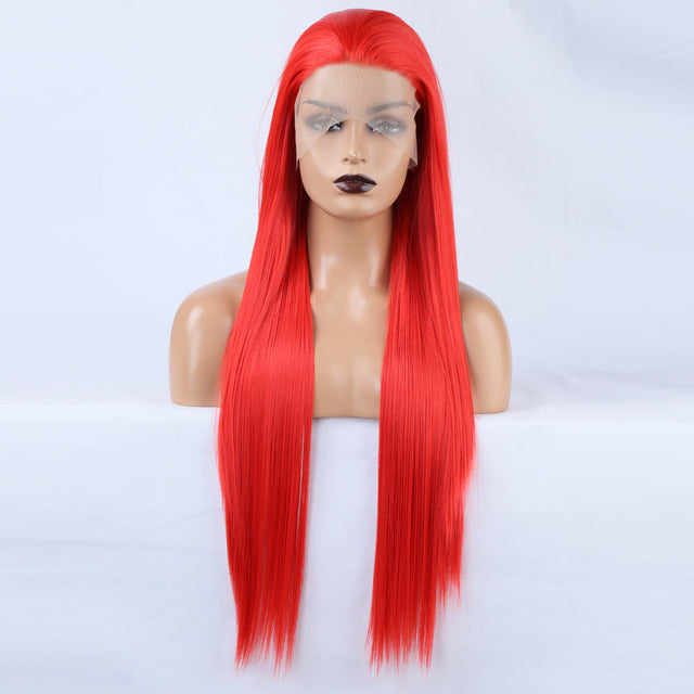 Crimson Blush Front Lace Wig-Lace Front Wig-UNIQSO EU