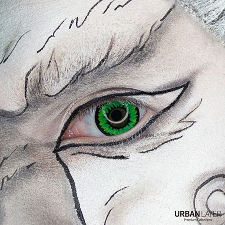 Sweety Crazy Pop Green (1 lens/pack)-Crazy Contacts-UNIQSO EU