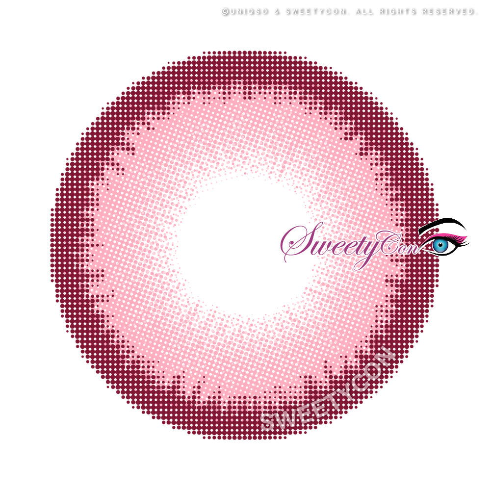 Sweety Halo Pink (1 lens/pack)-Colored Contacts-UNIQSO EU