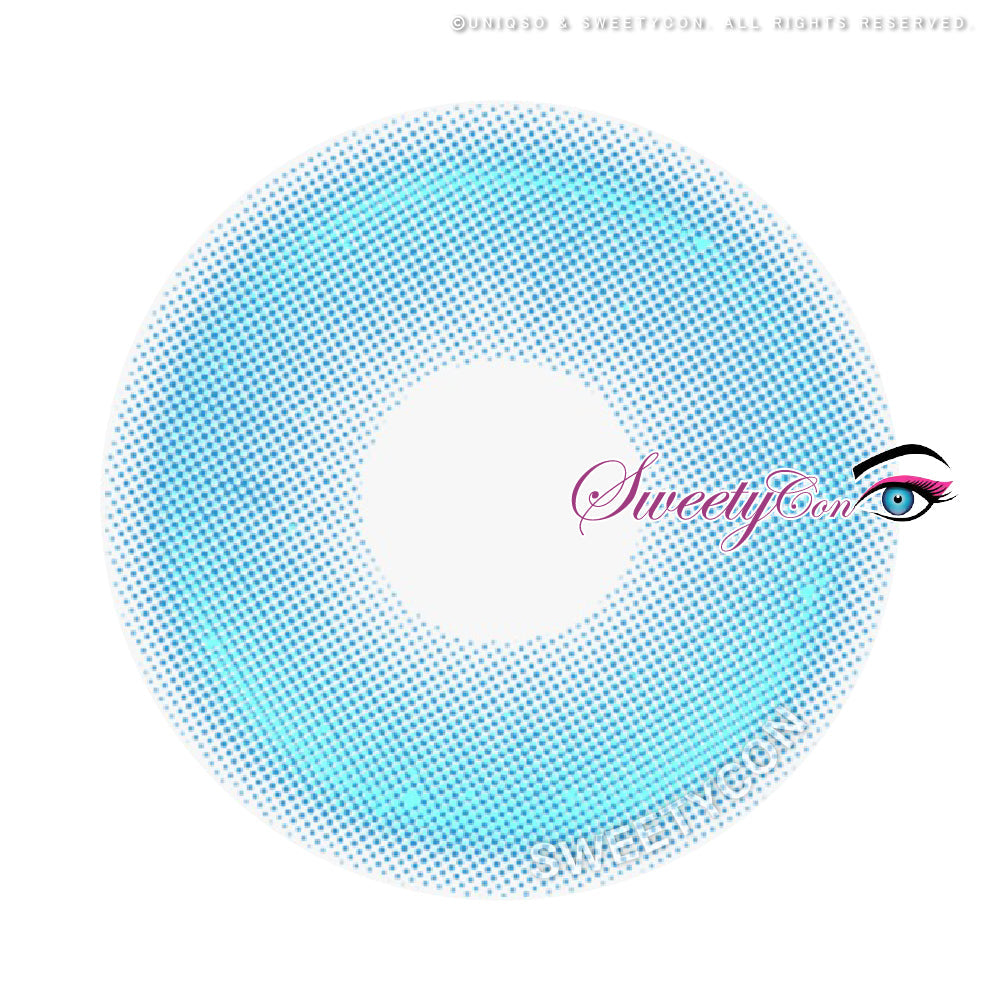 Sweety Monaco Blue (1 lens/pack)-Colored Contacts-UNIQSO EU