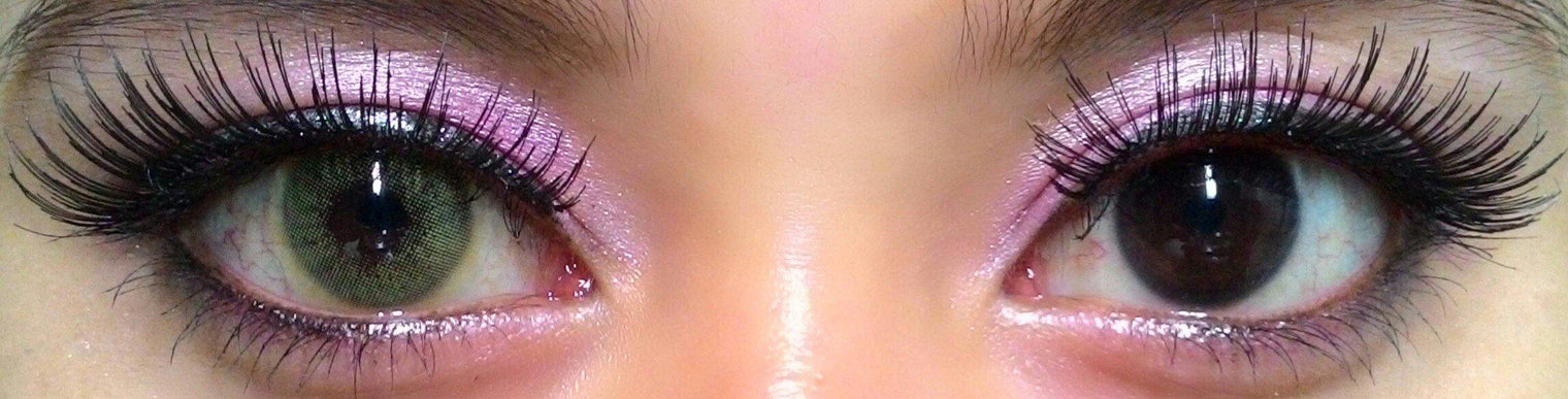 Flash Hydroxy Ocre colored contacts