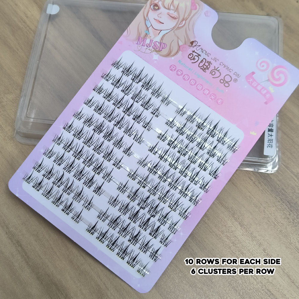 Foxy Sunny Cluster Natural Eyelashes-Fake Eyelash-UNIQSO EU