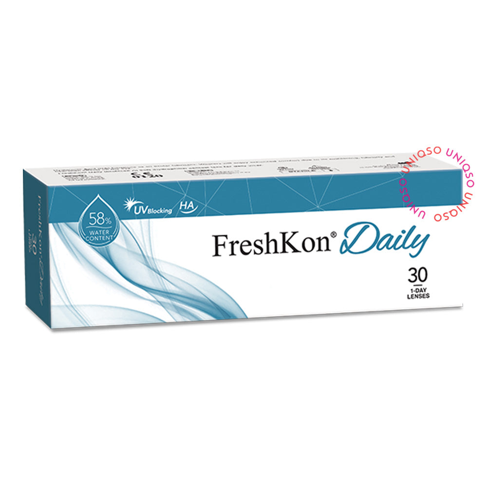FreshKon Daily (30 lenses/pack)-Clear Contacts-UNIQSO EU