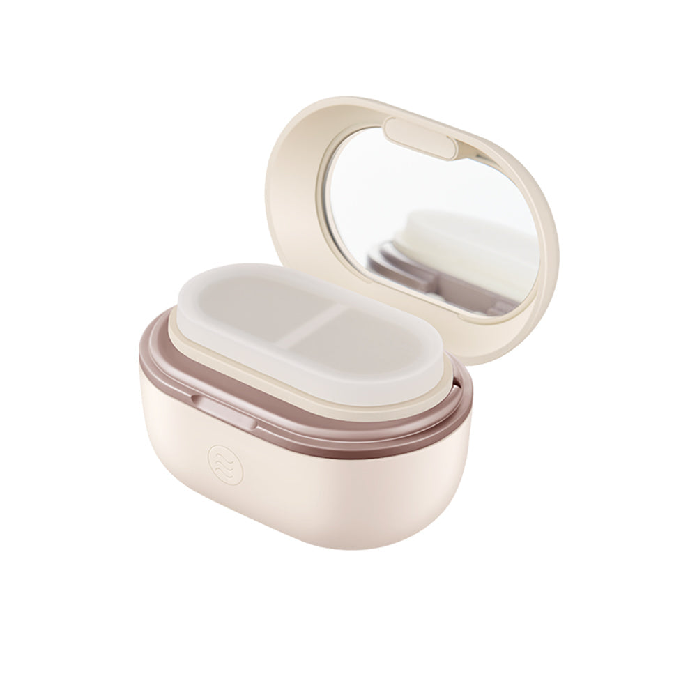 Hassle Free Lenses Cleaning - Eraclean Ultrasonic Mini Contact Lens Cleaner-Lens Cleaner-UNIQSO EU