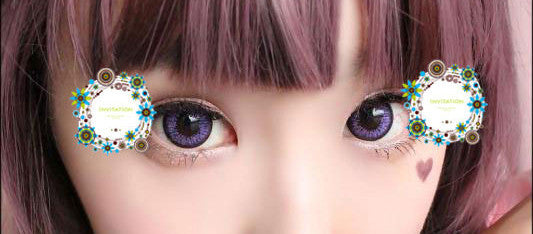 ICK Garnet Violet (1 lens/pack)-Colored Contacts-UNIQSO EU