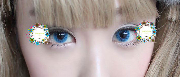 ICK T-1 Blue (1 lens/pack)-Colored Contacts-UNIQSO EU