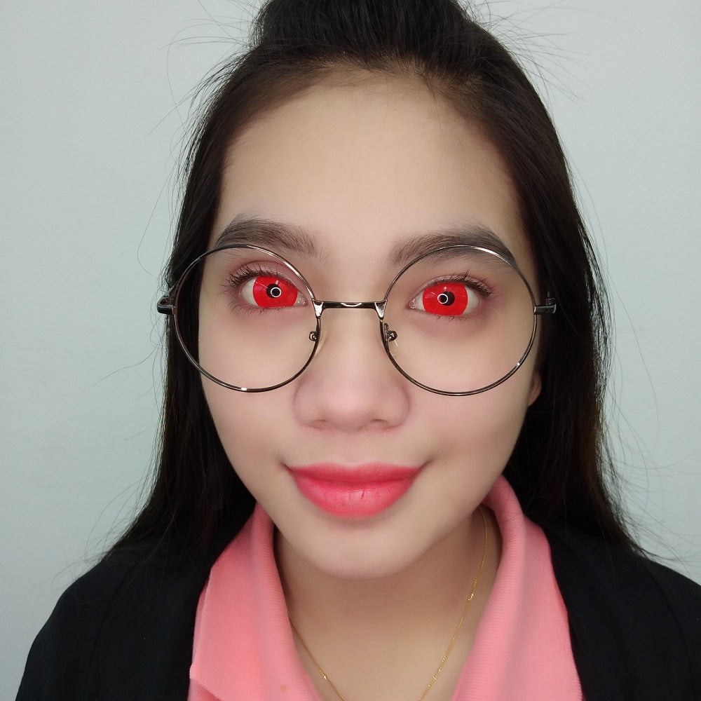 Sweety Mini Sclera Lens Red Sclera / Daredevil (1 lens/pack)-Mini Sclera Contacts-UNIQSO EU