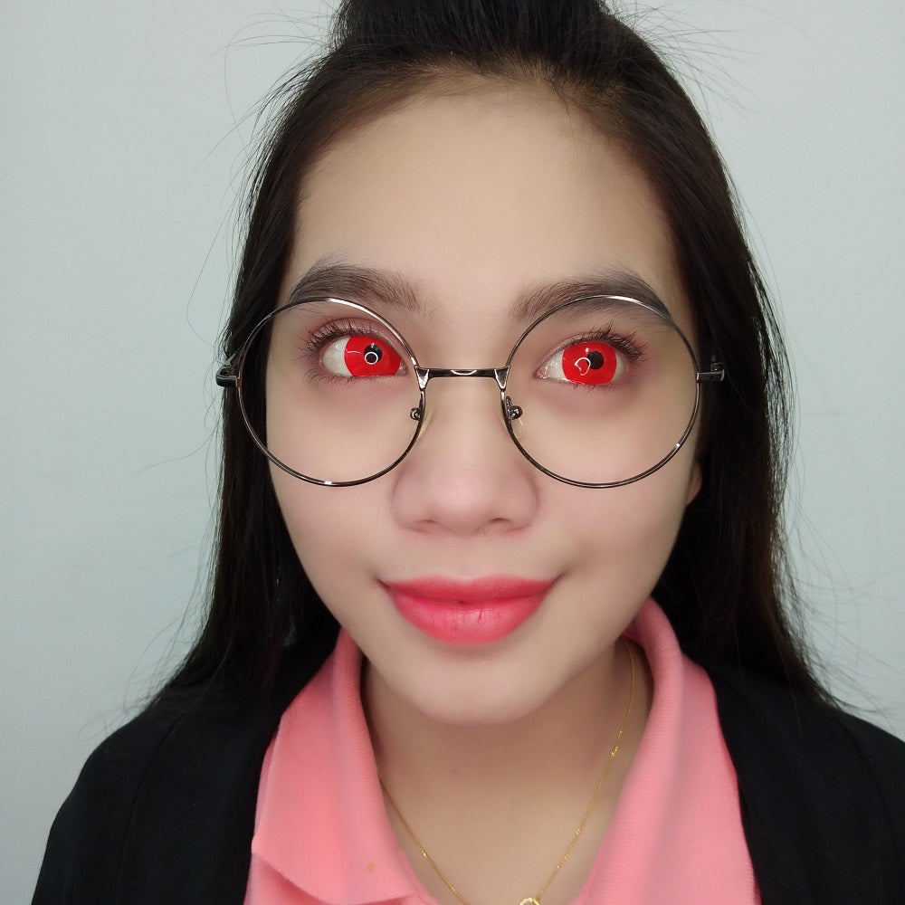 Sweety Mini Sclera Lens Red Sclera / Daredevil (1 lens/pack)-Mini Sclera Contacts-UNIQSO EU