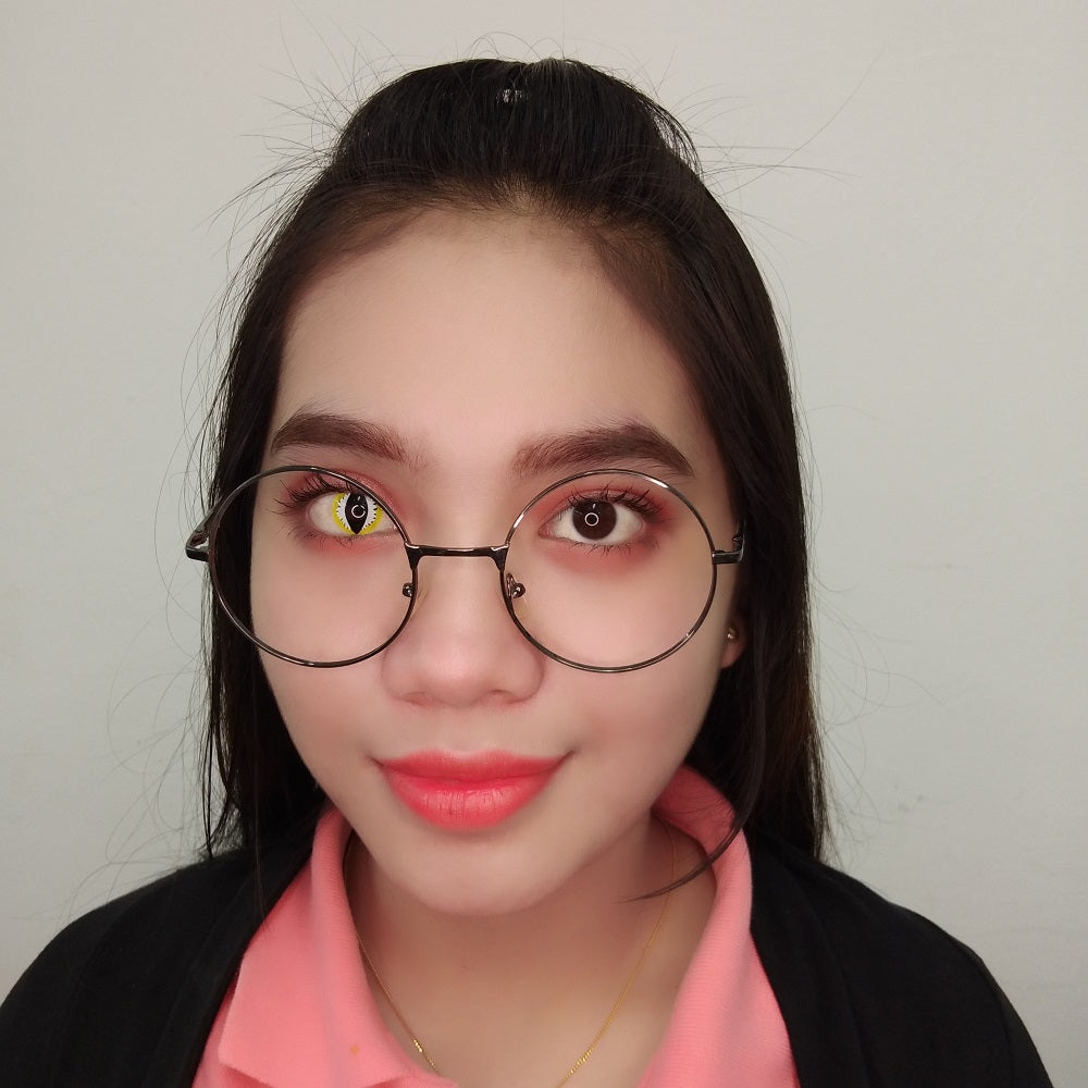 Sweety Crazy Yellow Dragon (1 lens/pack)-Crazy Contacts-UNIQSO