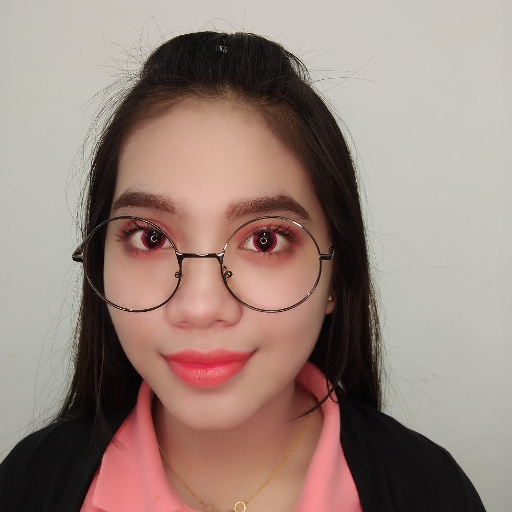 Sweety Crazy Pink Dragon (1 lens/pack)-Crazy Contacts-UNIQSO