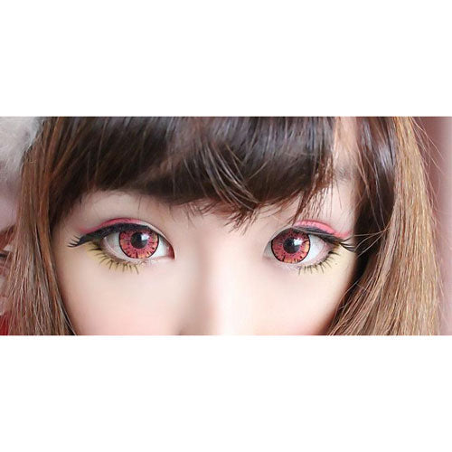 I.Fairy Cara Red (1 lens/pack)-Colored Contacts-UNIQSO EU