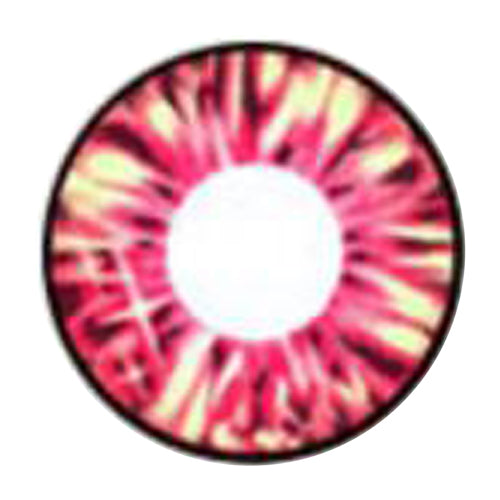 I.Fairy Cara Red (1 lens/pack)-Colored Contacts-UNIQSO EU
