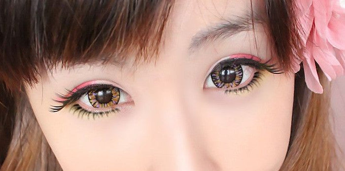 I.Fairy Luna Brown (1 lens/pack)-Colored Contacts-UNIQSO EU
