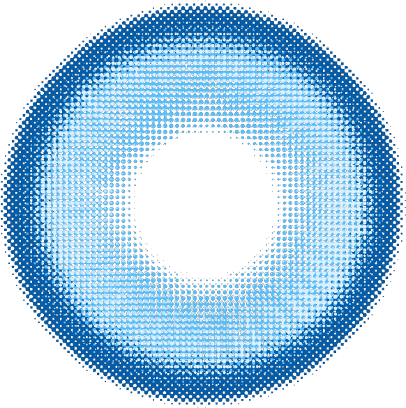Sweety Halo Blue (1 lens/pack)-Colored Contacts-UNIQSO EU