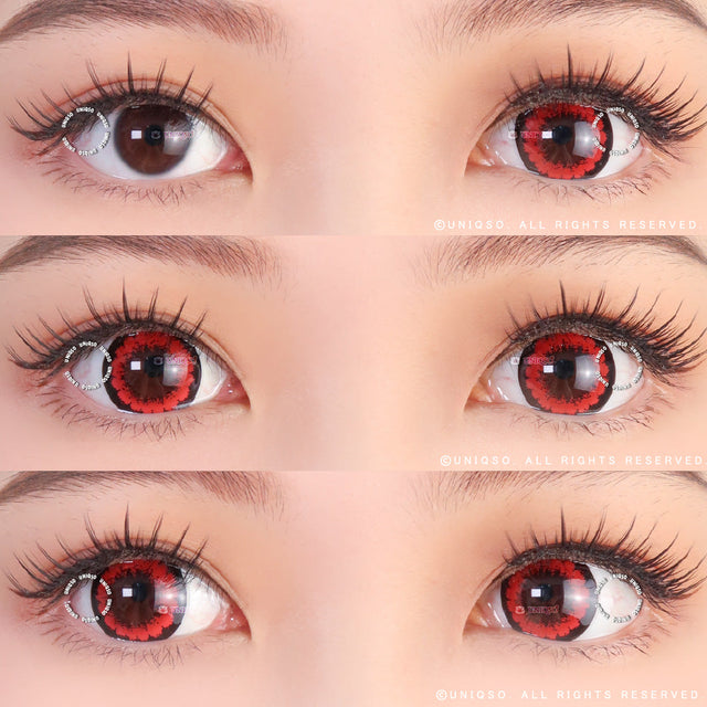 Kawayii A-Max Red (1 lens/pack)-Colored Contacts-UNIQSO EU