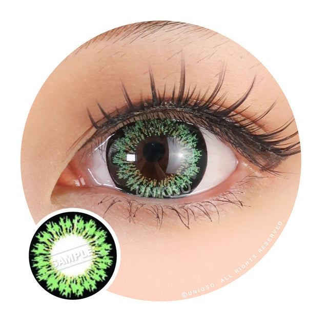 Kawayii S-Max Green (1 lens/pack)-Colored Contacts-UNIQSO EU