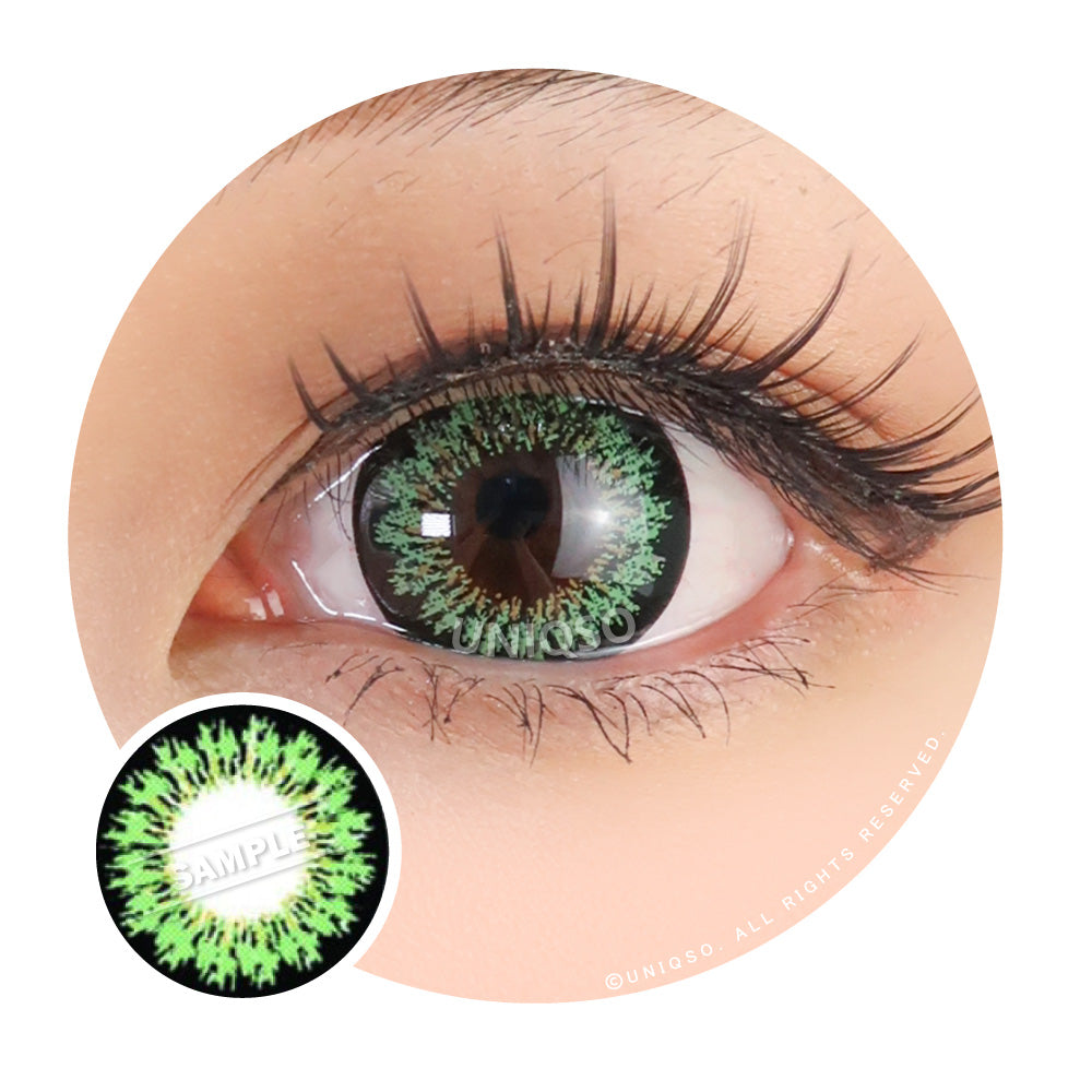 Kawayii S-Max Green (1 lens/pack)-Colored Contacts-UNIQSO EU
