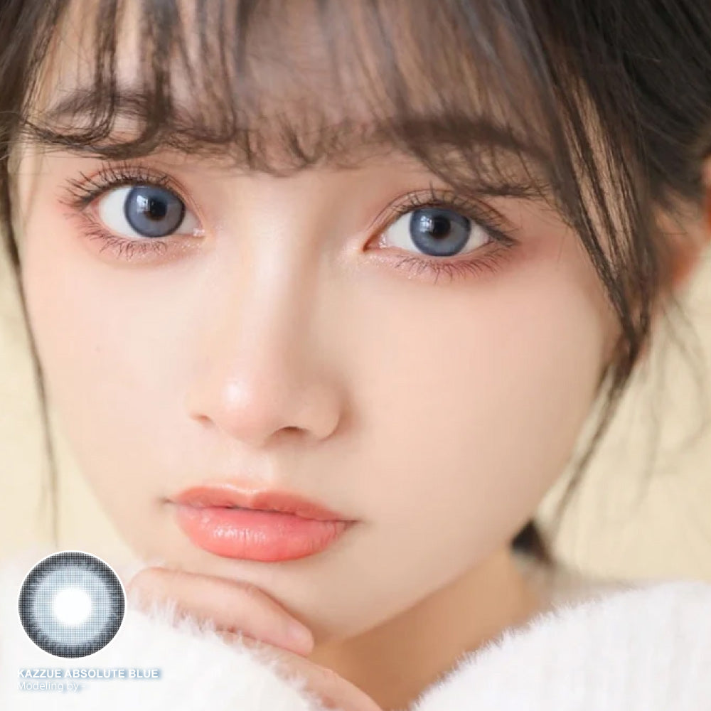 Kazzue Absolute Blue (1 lens/pack)-Colored Contacts-UNIQSO EU