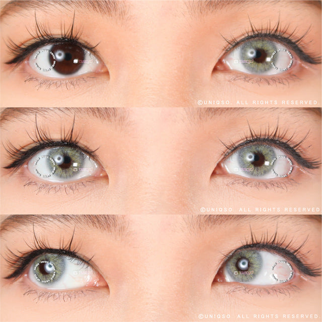 Kazzue Basic Pure Gray (1 lens/pack)-Colored Contacts-UNIQSO EU