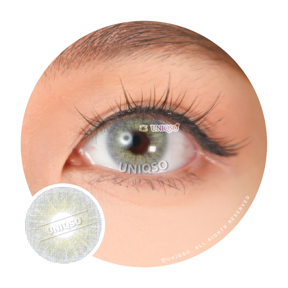 Kazzue Basic Pure Gray (1 lens/pack)-Colored Contacts-UNIQSO EU