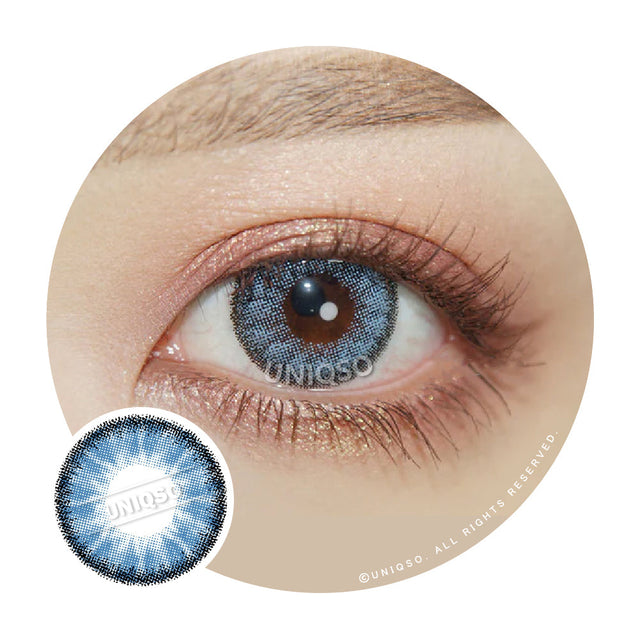 Kazzue Cherish Blue (1 lens/pack)-Colored Contacts-UNIQSO EU