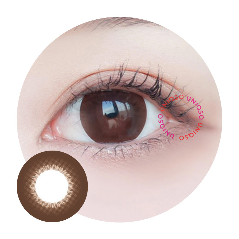 Kazzue Essential Choco (1 lens/pack)-Colored Contacts-UNIQSO EU