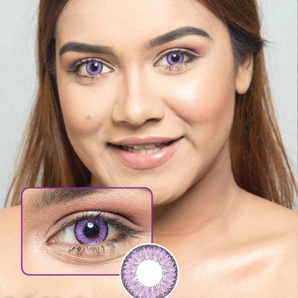 Kazzue Fay Violet (1 lens/pack)-Colored Contacts-UNIQSO EU
