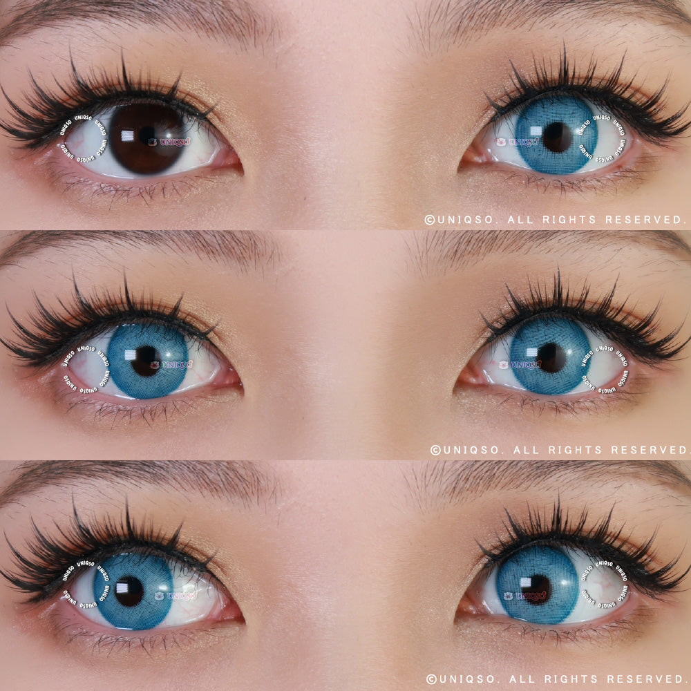 Kazzue Festival Blue (1 lens/pack)-Colored Contacts-UNIQSO EU