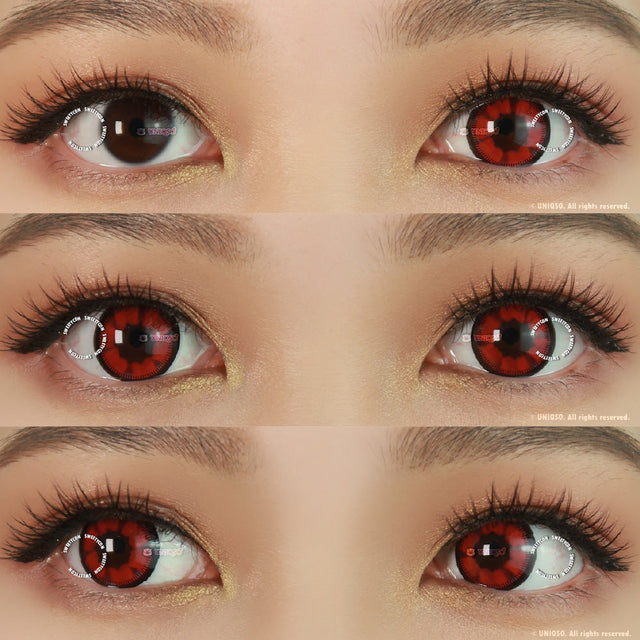 Kazzue Heavenly Cloud Nine Red (1 lens/pack)-Colored Contacts-UNIQSO EU