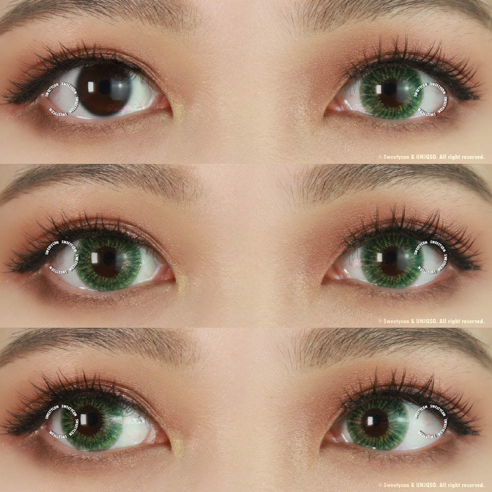 Kazzue Heavenly Lollipop Green (1 lens/pack)-Colored Contacts-UNIQSO EU