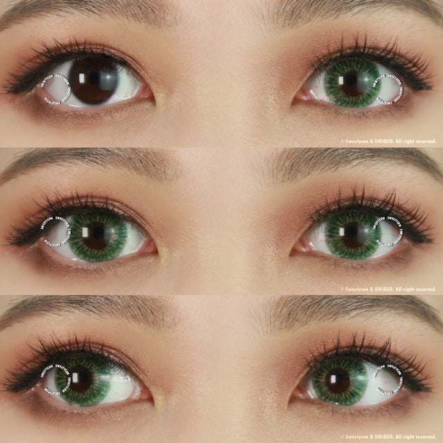 Kazzue Heavenly Lollipop Green (1 lens/pack)-Colored Contacts-UNIQSO EU